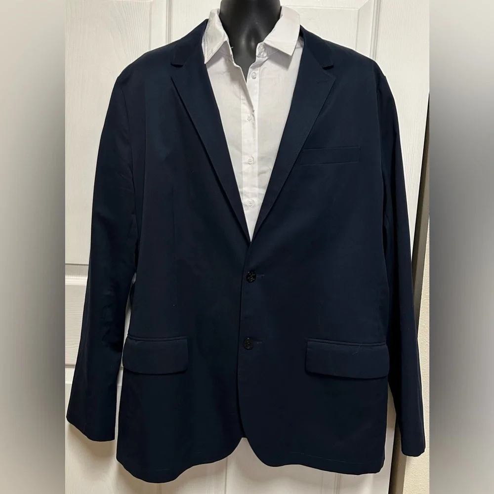 Nautica XXL Dark Navy Cotton Sport Jacket